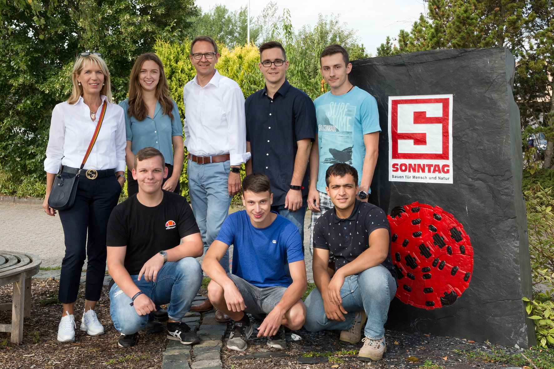 Neue Azubis Dörth / Bingen - August 2019