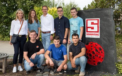 New apprentices Dörth / Bingen - August 2019 