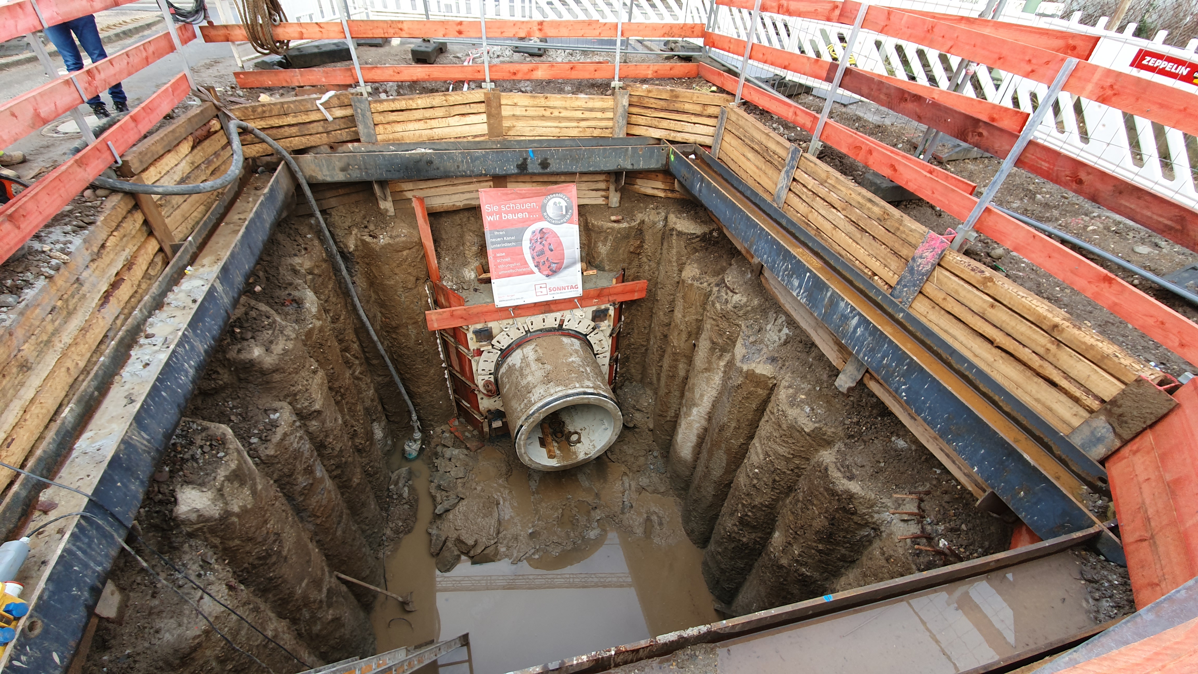 Baustelle Düren, Renkerstraße - Dez. 2020