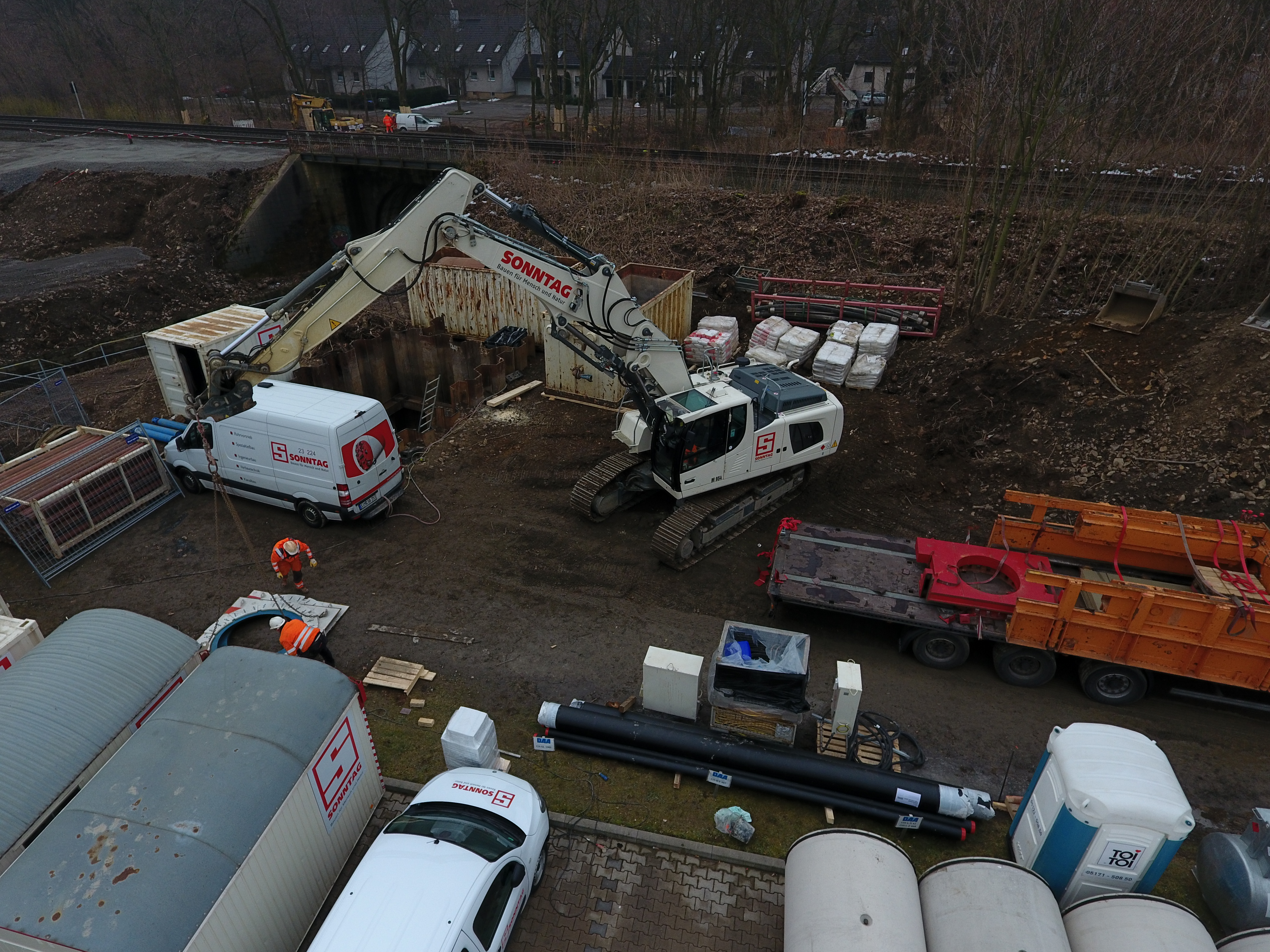 Baustelle Goslar, Petersberg - Mai 2018