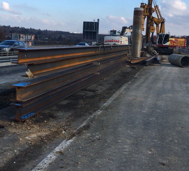 Wiesbaden, Salzbach bridge A66