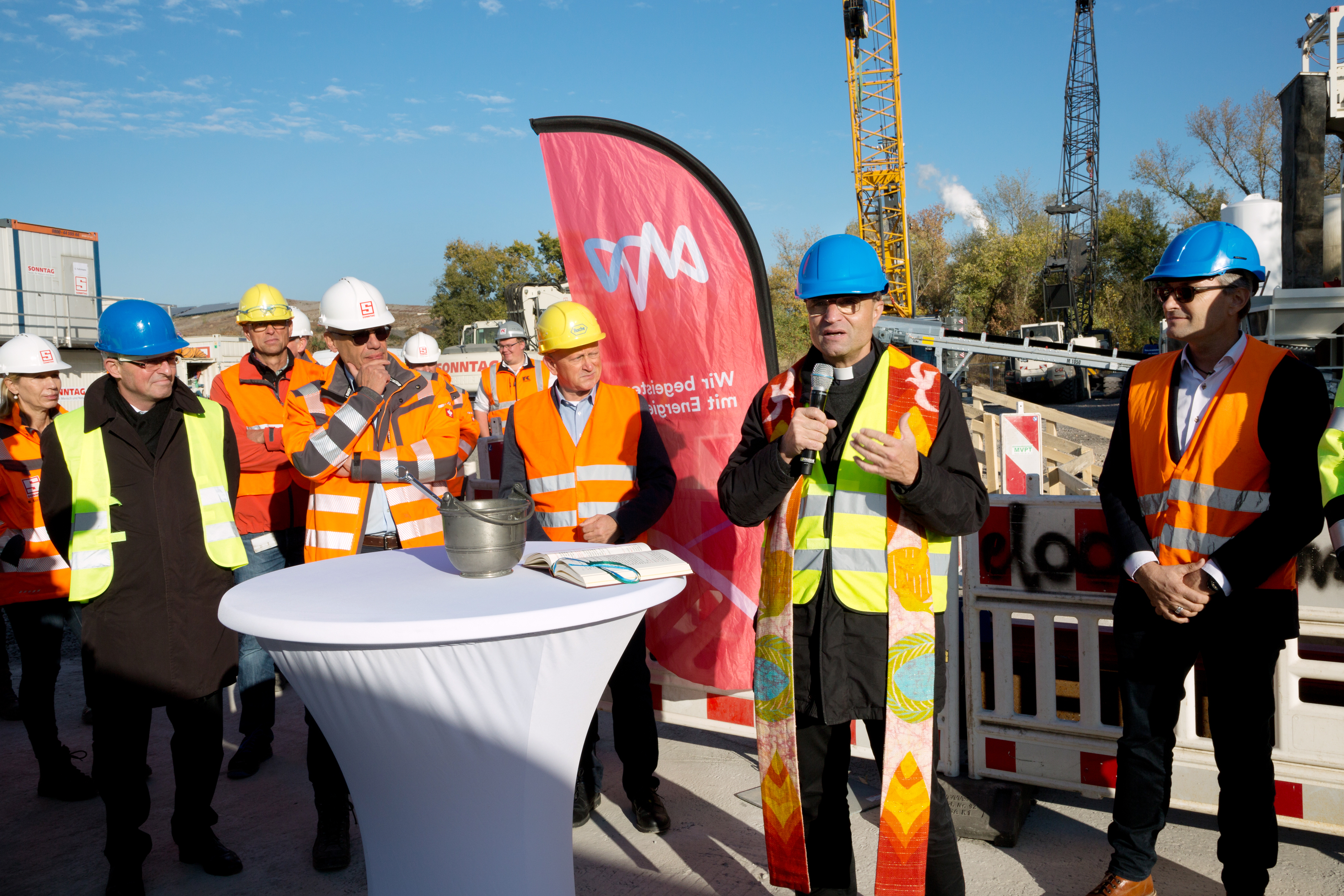 Baustelle Mannheim, Altrheindüker - Oktober 2018