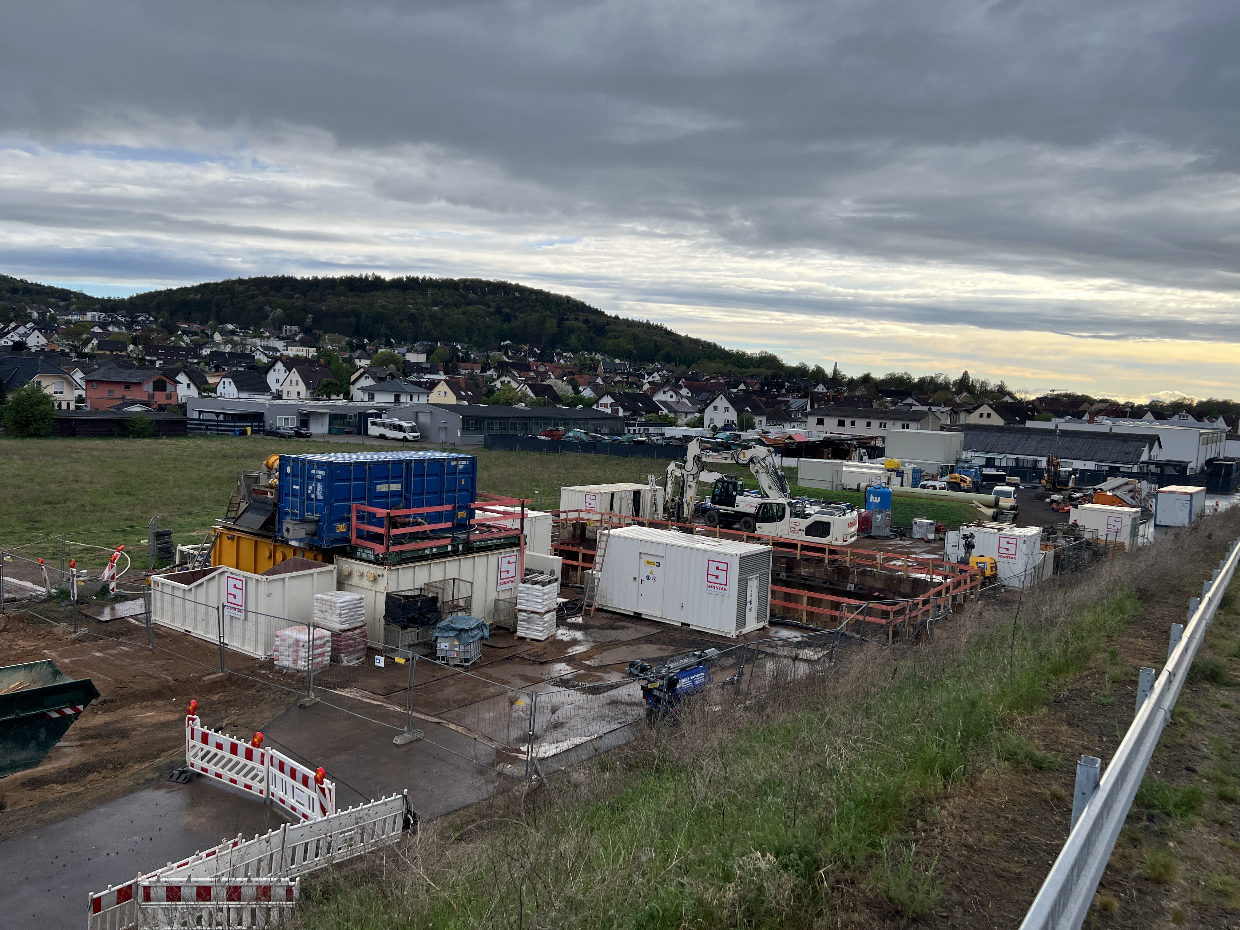 Gelnhausen, new junction DB 3600, km 41,690