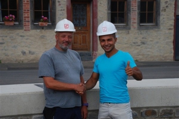 Burhan Agyar - Prüfungsbester im Straßenbauer-Handwerk