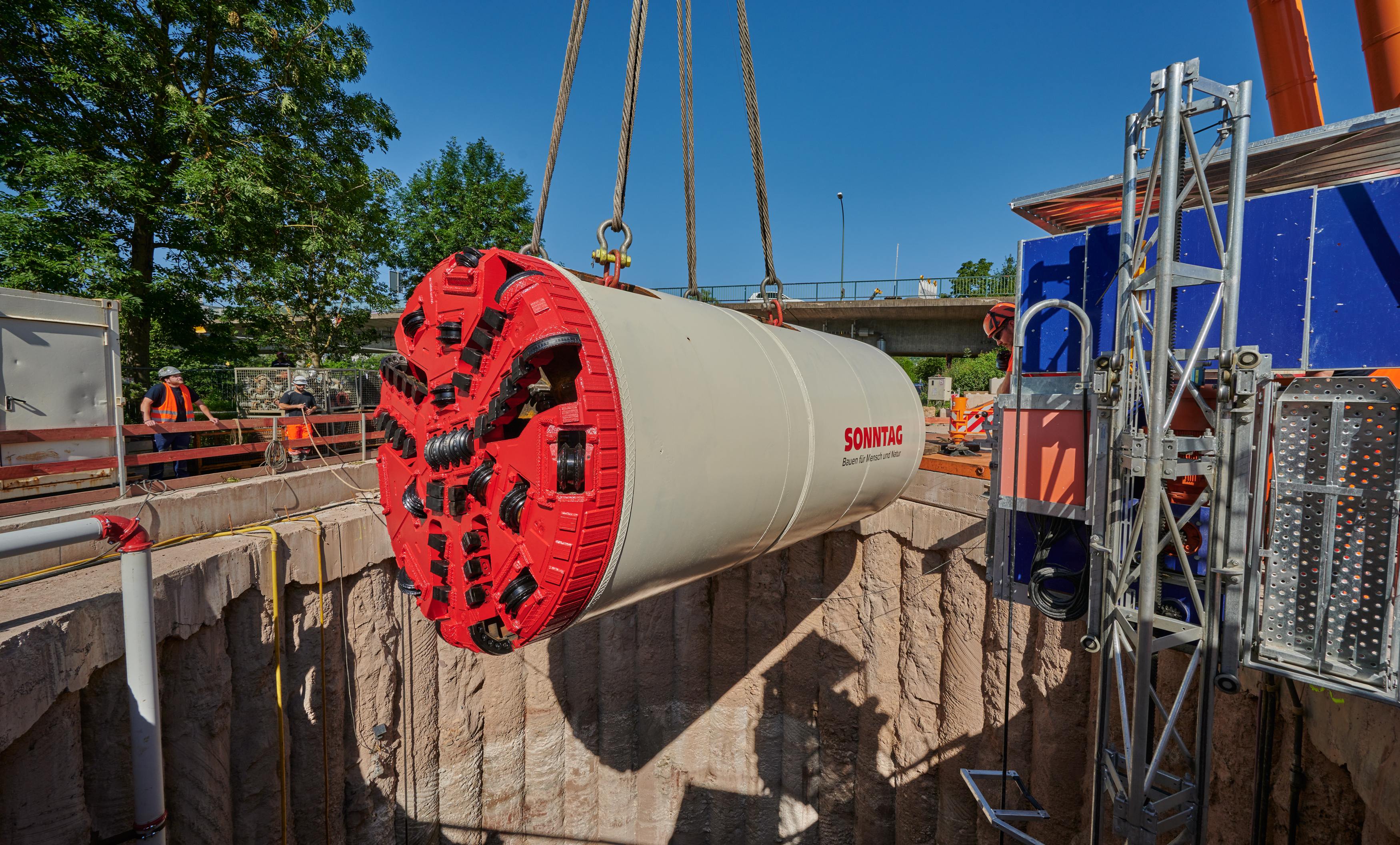 Esslingen am Neckar, Hanns-Martin-Schleyer Bridge culvert  